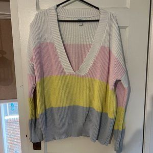 Forever 21 Stripped Knit Sweater
